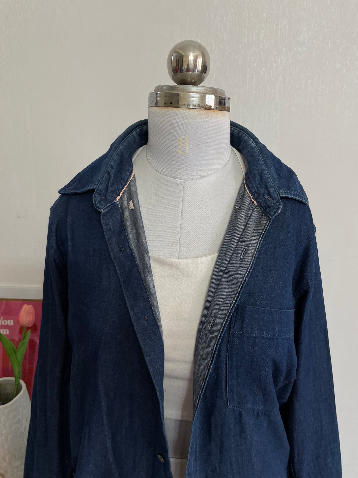 UNIQLO DENIM SHIRT - BUST 38