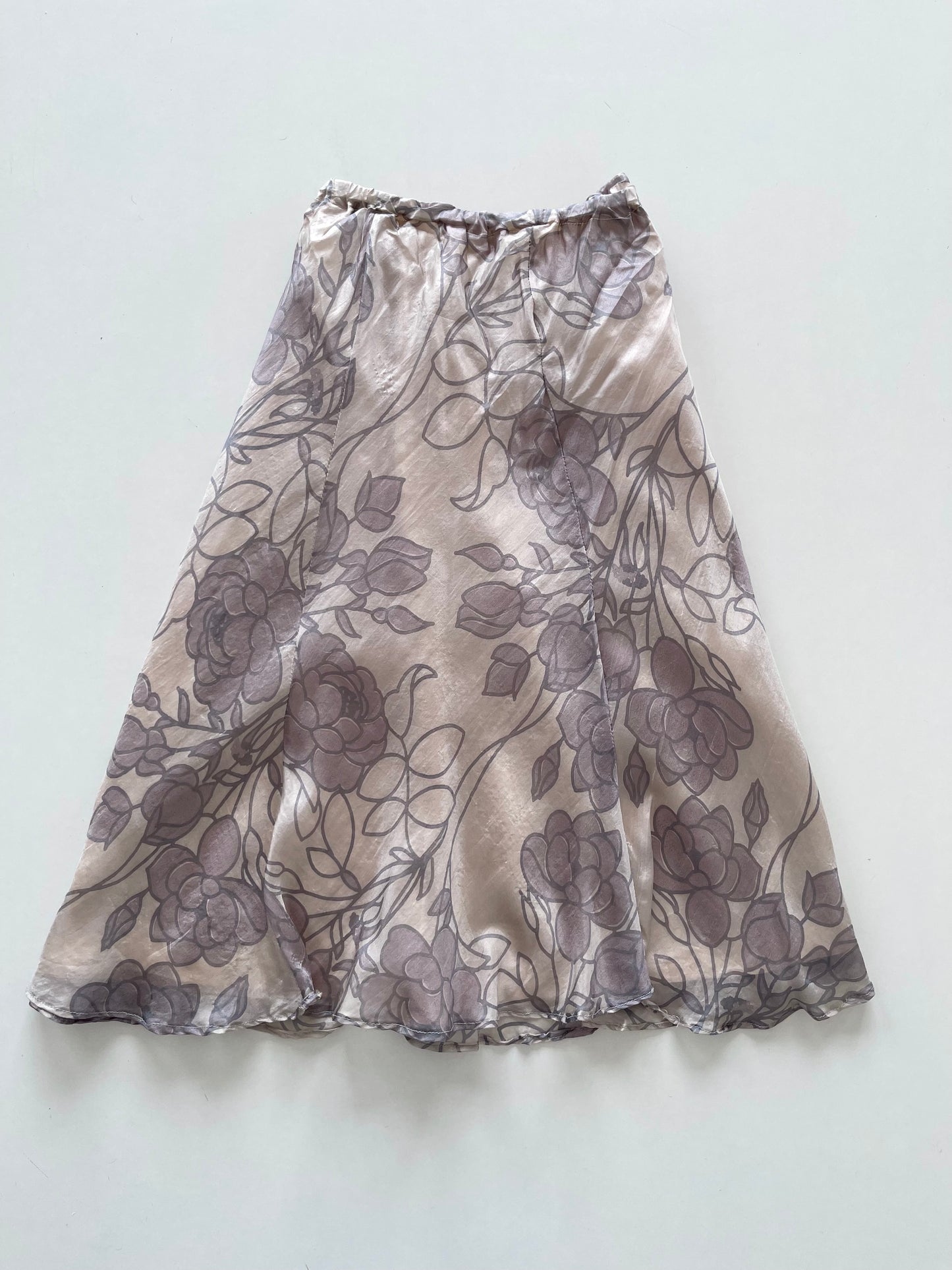 Vintage Silk Skirt-Waist 28 to 32