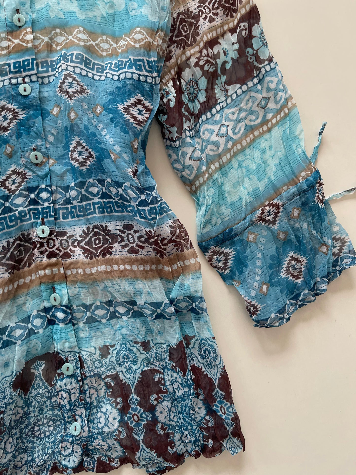 Vintage Sheer Shirt-Bust 48