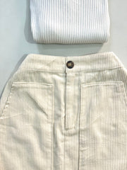 H&M Corduroy Skirt-Waist 26