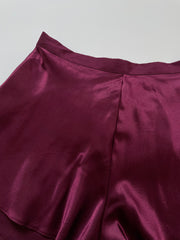 Satin Lounge Shorts-Waist 26 to 28