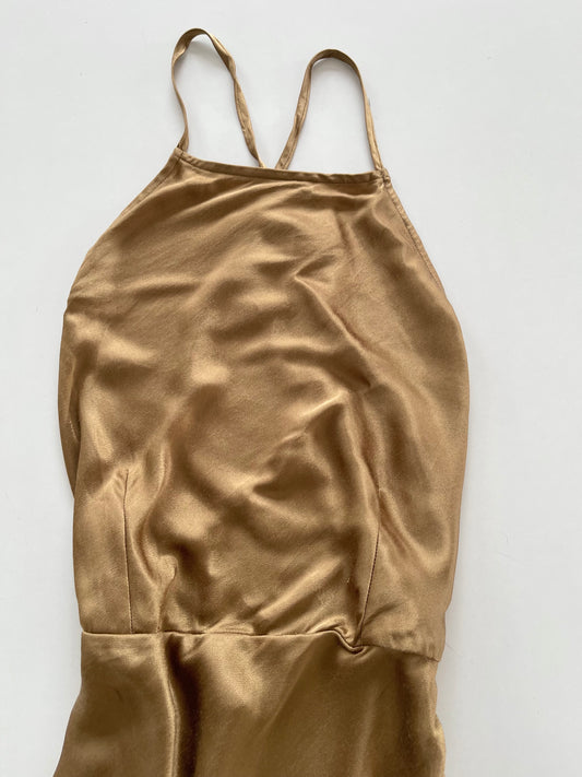 Forum Backless Satin Dress-Bust 34 to 36