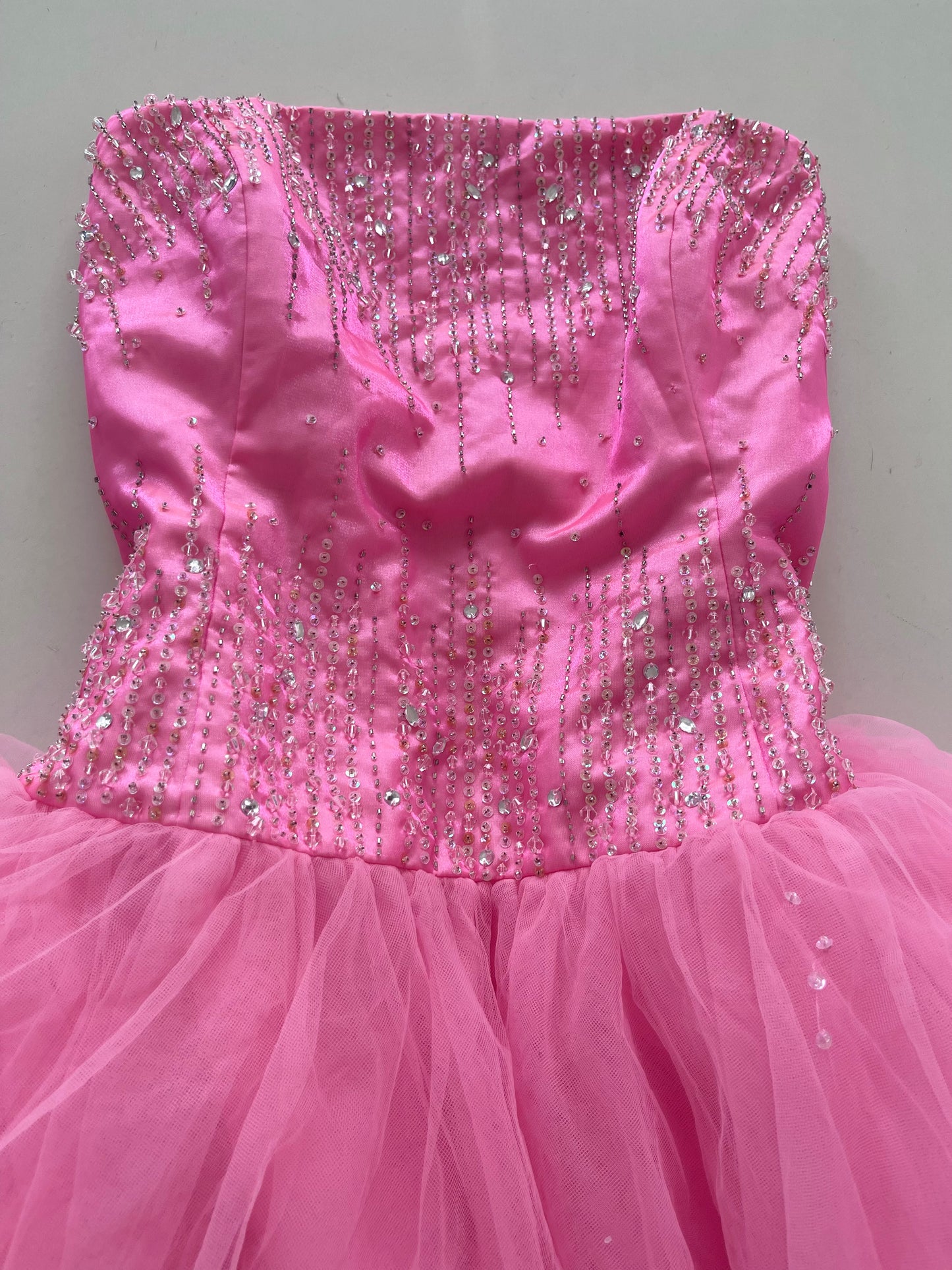 Alfred Angelo Embroidered Tulle Vintage Dress-Bust 44