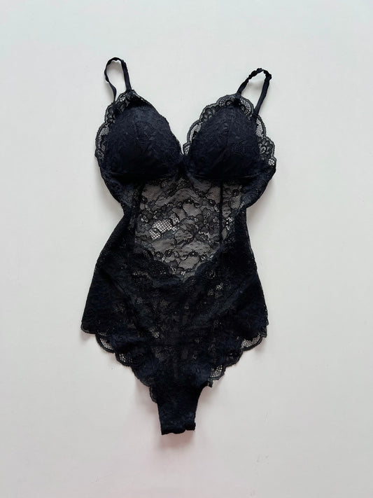 Pieces Sheer Bodysuit-Bust  32 to 34