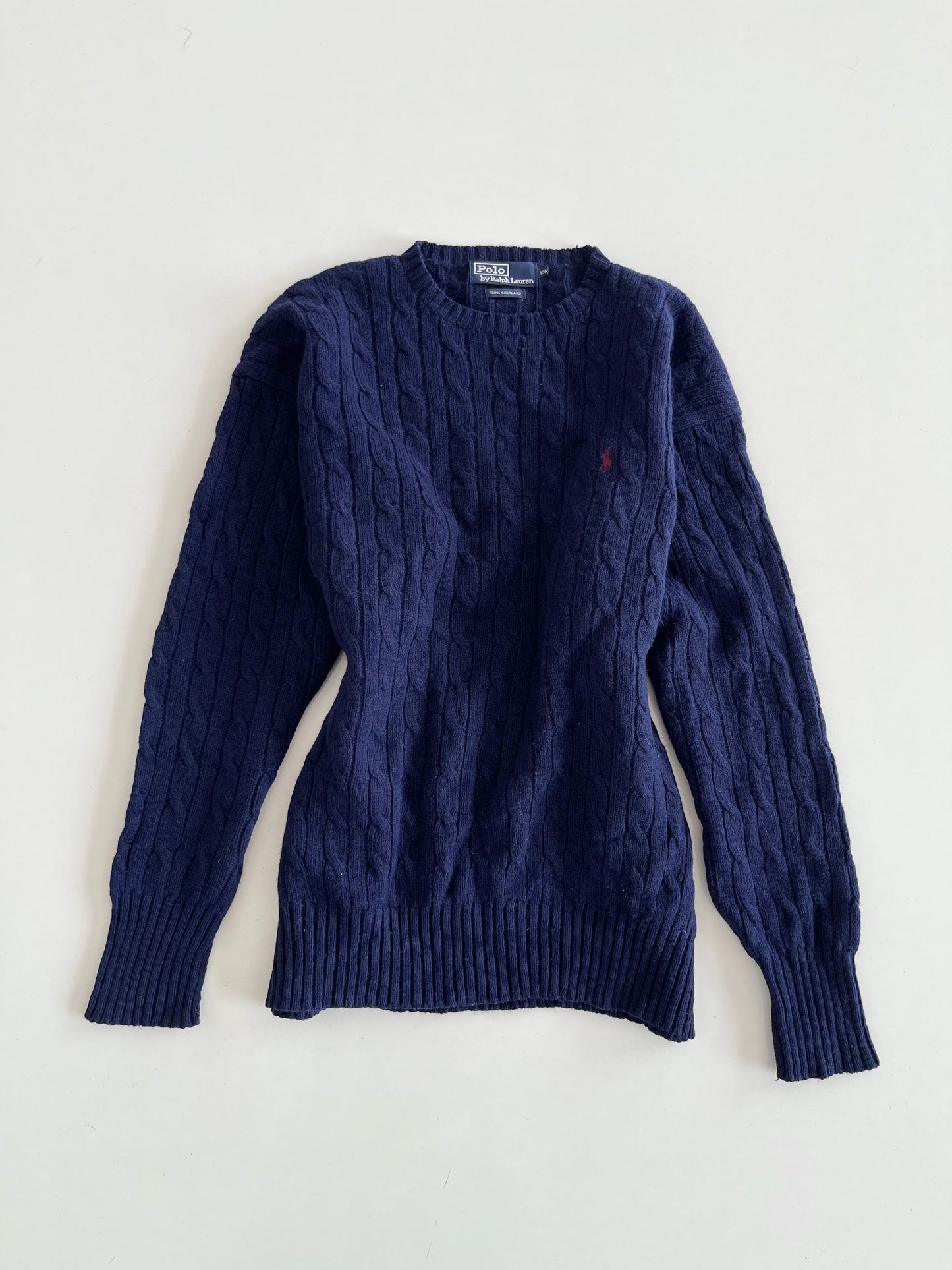 Ralph Lauren 100% Shetland Vintage Sweater-Chest 50 to 52