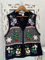 Load image into Gallery viewer, Bobbie Brooks Christmas Sweater Vest-Bust 44

