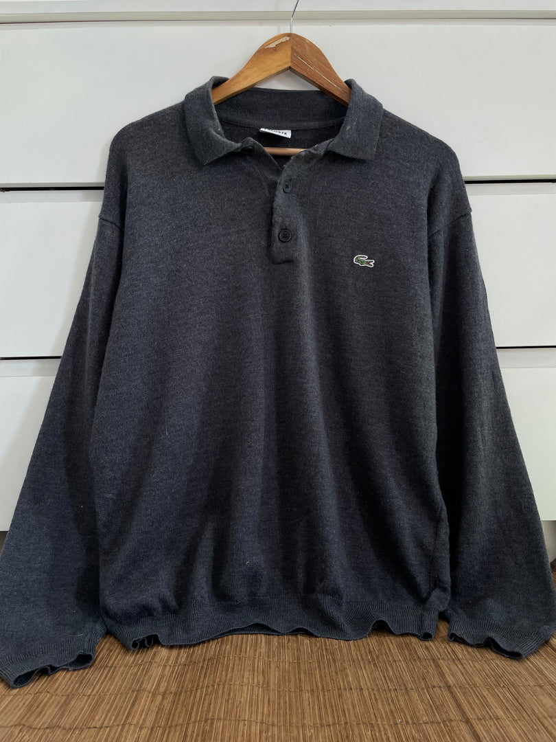 Lacoste Vintage 100% Wool Sweater-Chest 46