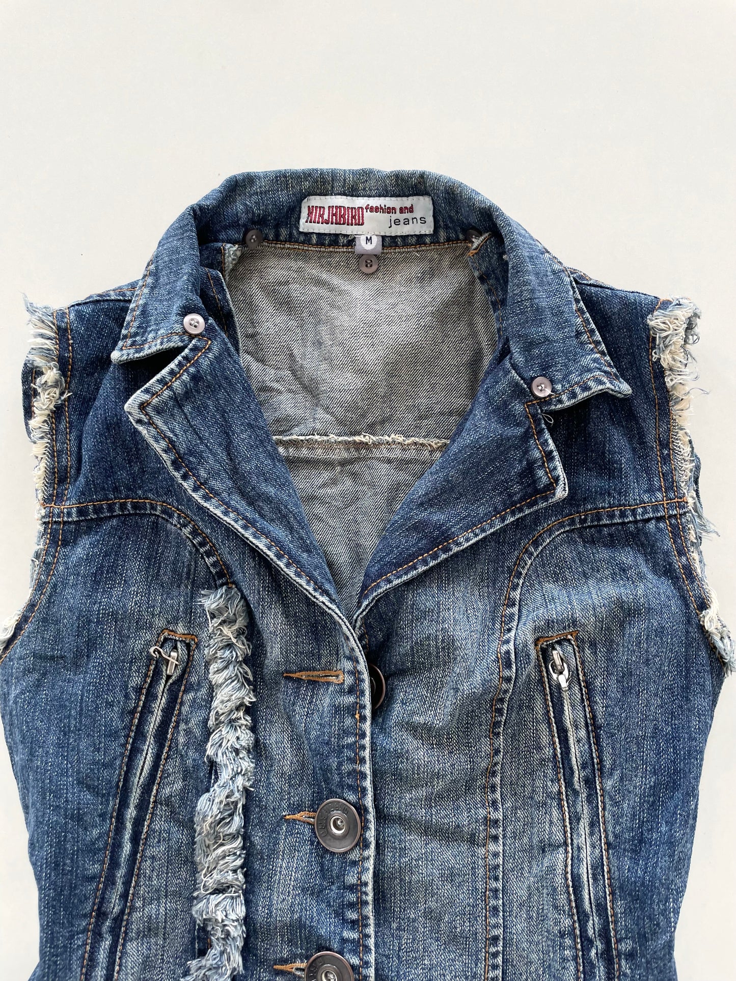 Denim Vest-Chest 32