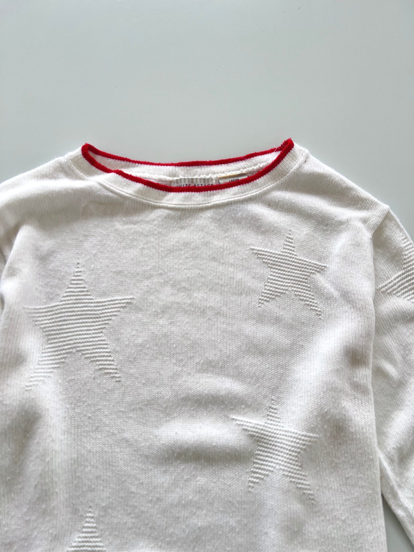 White Stag Embroidered Sweater-Bust 48