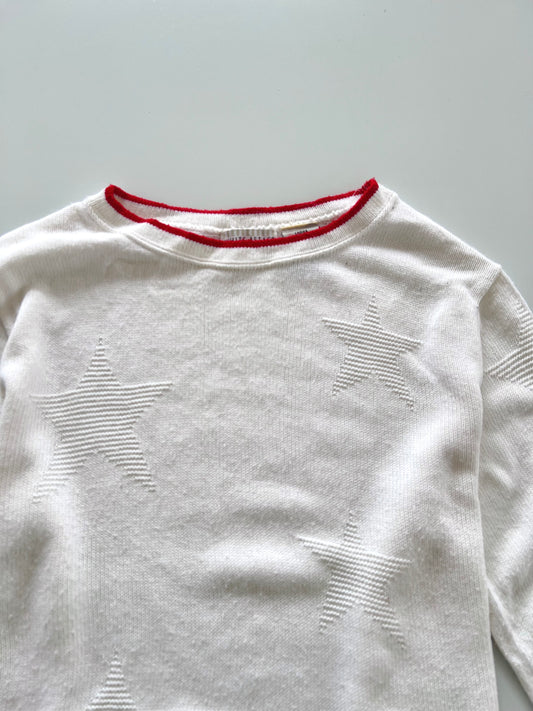 White Stag Embroidered Sweater-Bust 48