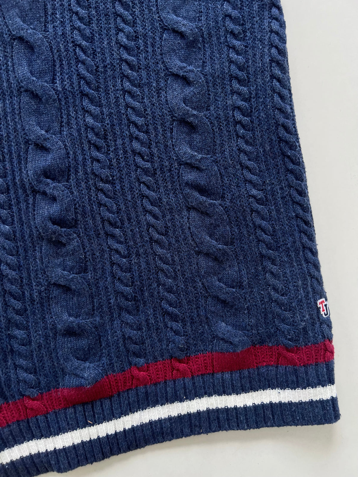 Tommy Hilfiger 65%Cotton 10% Wool Vintage Vest-Bust 48