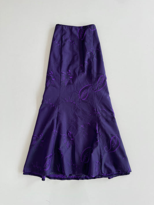 Swing Jacquard Vintage Skirt-Waist 34