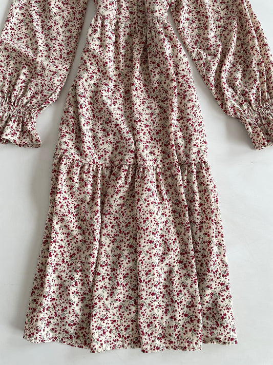 Vintage Big Collar Dress-Bust 40