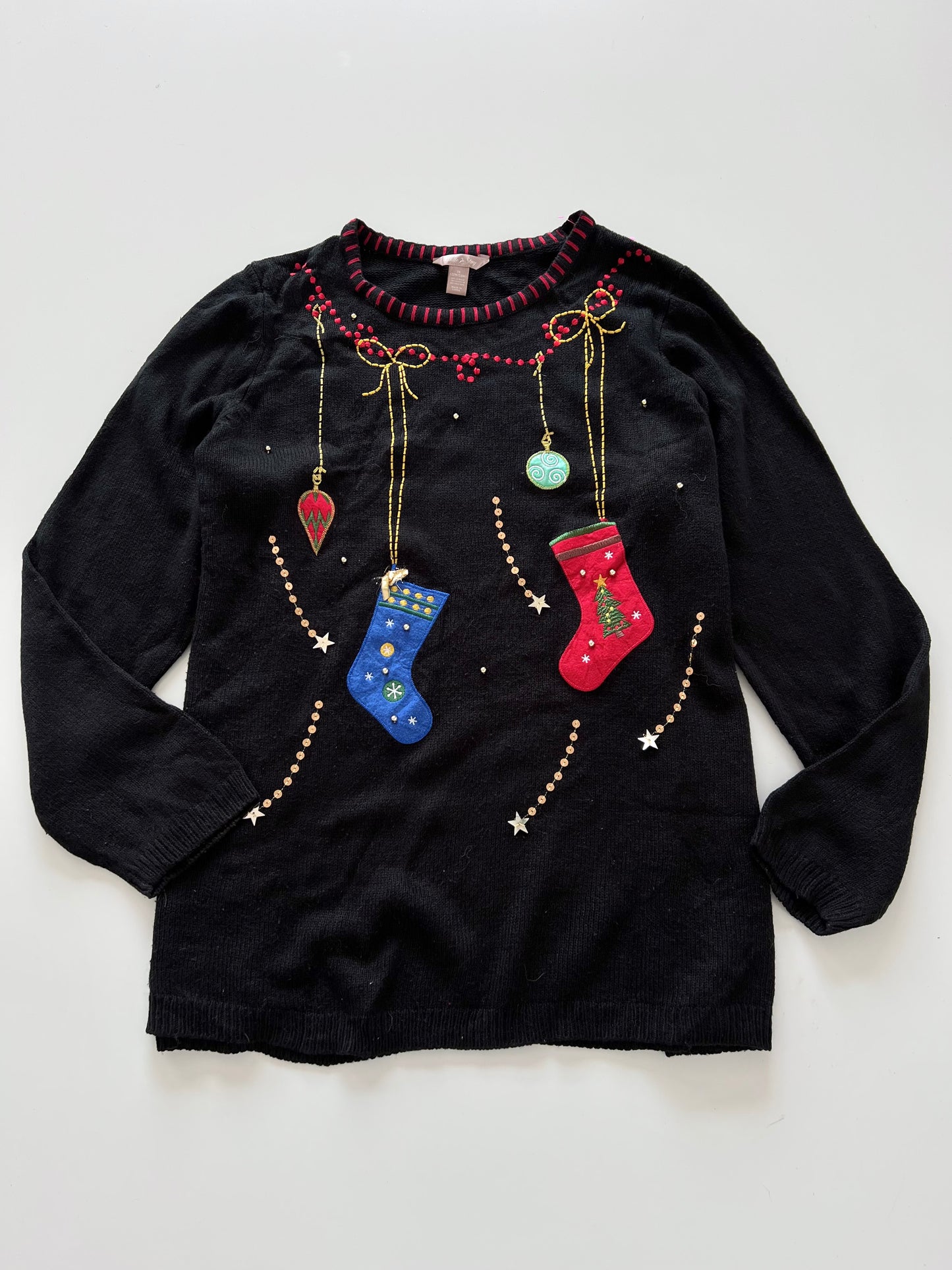 White Stag Christmas Sweater-Bust 56