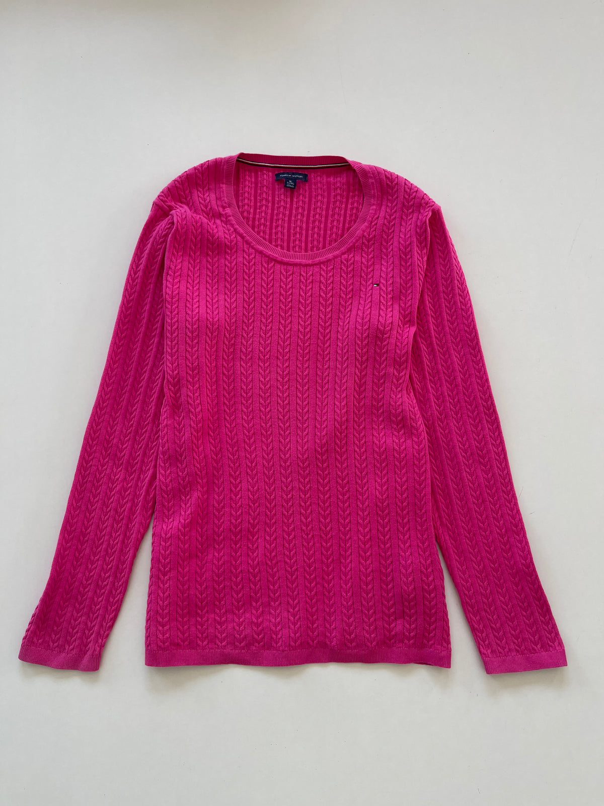 Tommy Hilfiger 100%Cotton Vintage Sweater-Bust 42