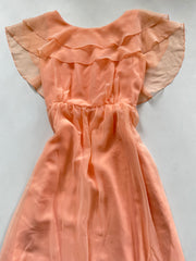 Peach Dress-Bust 36