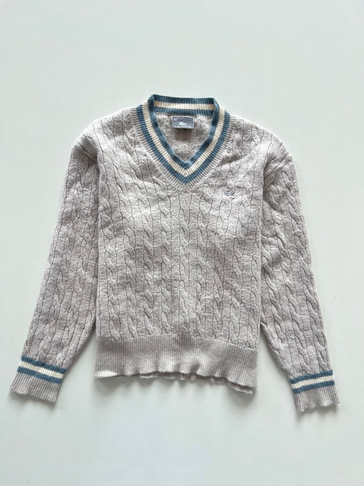 Lacoste 100% Wool Vintage Sweater-Bust 38