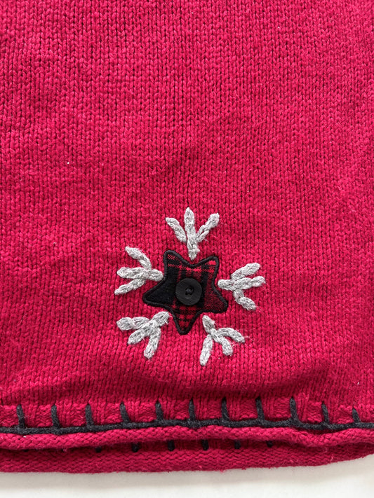 Coldwater Creek Embroidered Sweater-Bust 48