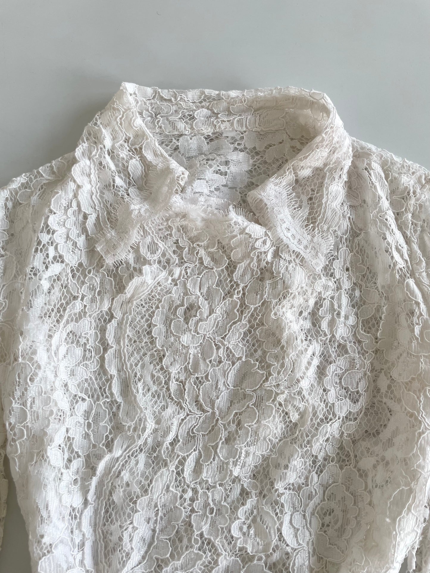 Lacy Sheer Shrug-Bust 34