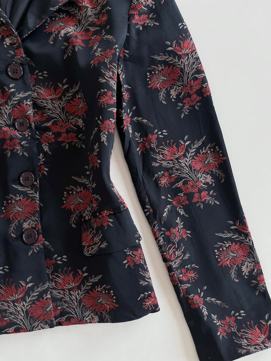 Essential Jacquard Blazer-Bust 34