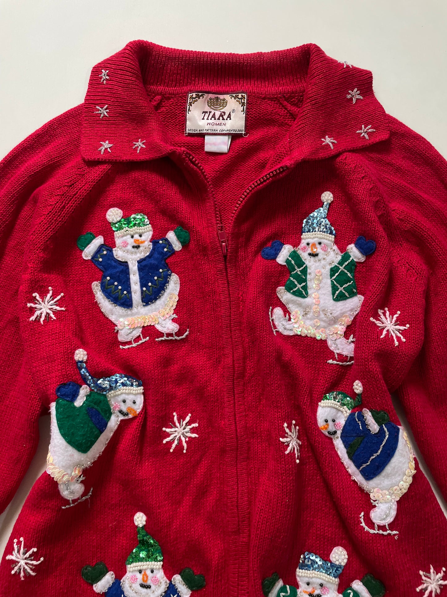 Tiara Christmas Sweater-Bust 52