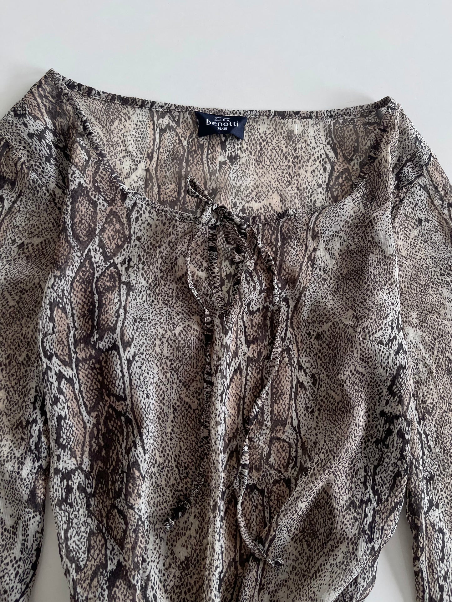 Benotti Sheer Top-Bust 40