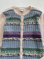 Alfred Dunner Embroidered Handmade Sweater-Bust 42