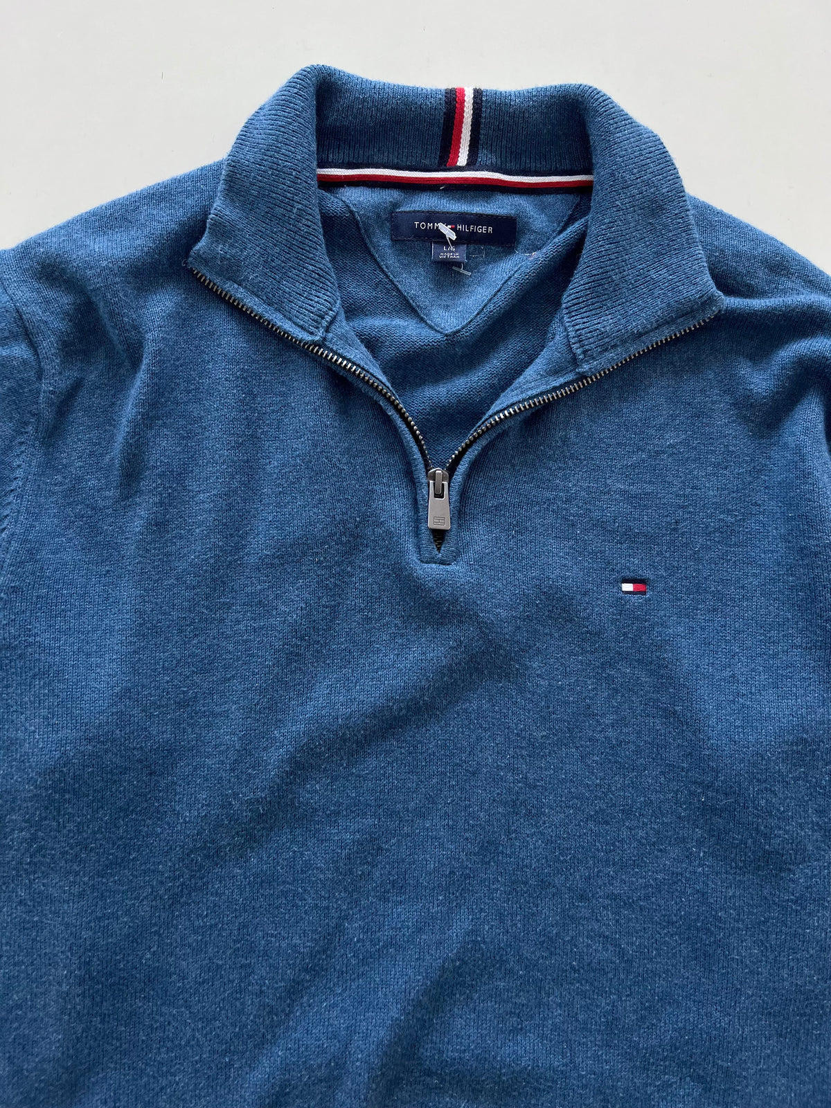 Tommy Hilfiger 100%Cotton Vintage Sweater-Bust 44