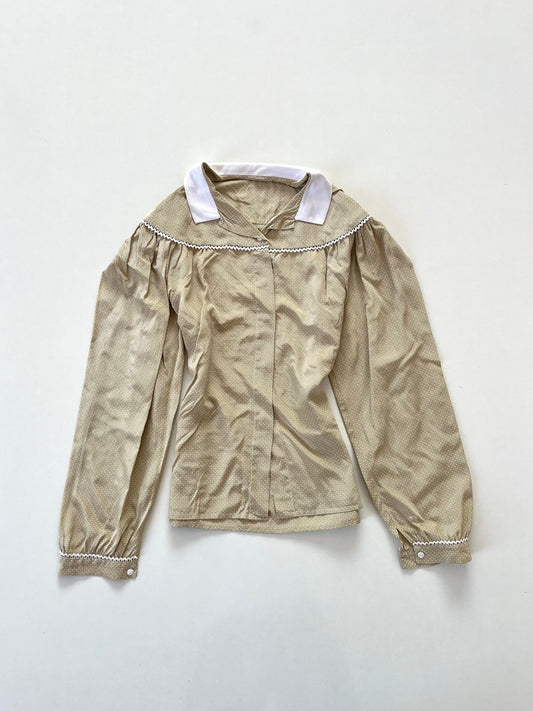 Vintage Silk Top-Bust 40