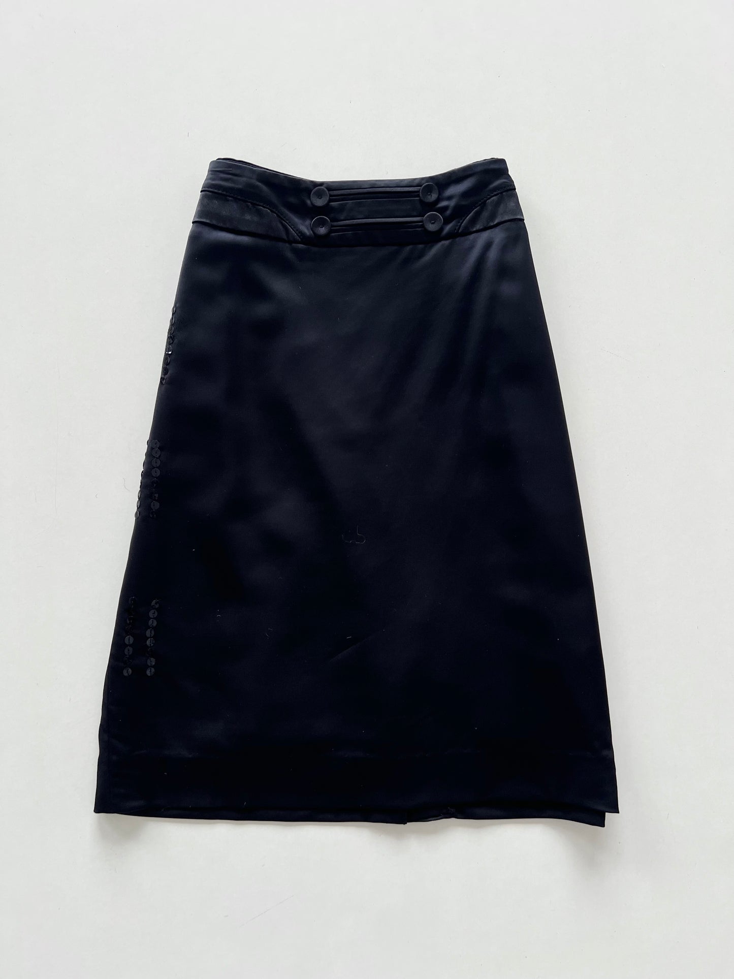 Yetts Satin Skirt-Waist 28