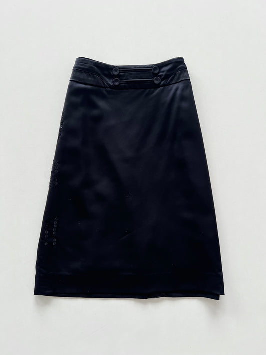 Yetts Satin Skirt-Waist 28