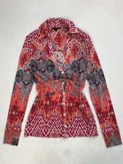 Comma Semi Sheer Shirt-Bust 38 to 40