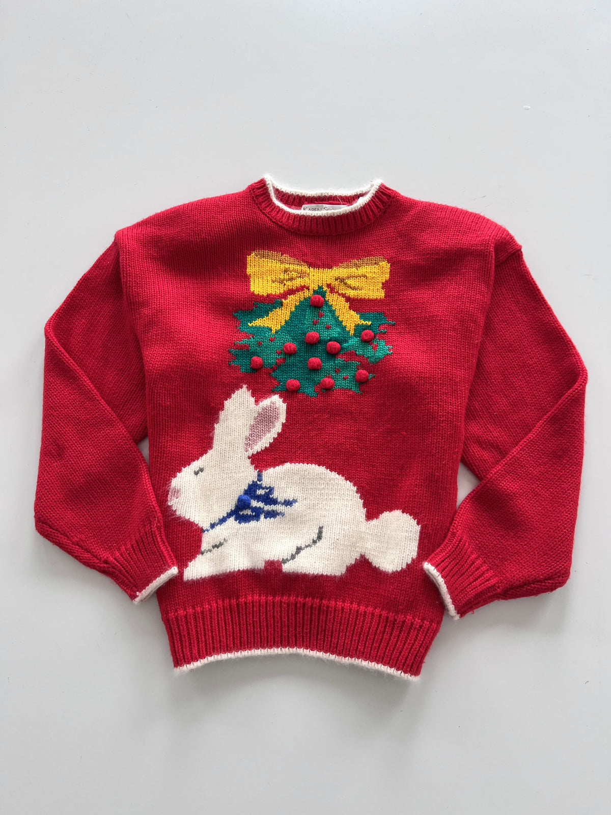 Karen Scott Embroidered Sweater-Bust 44