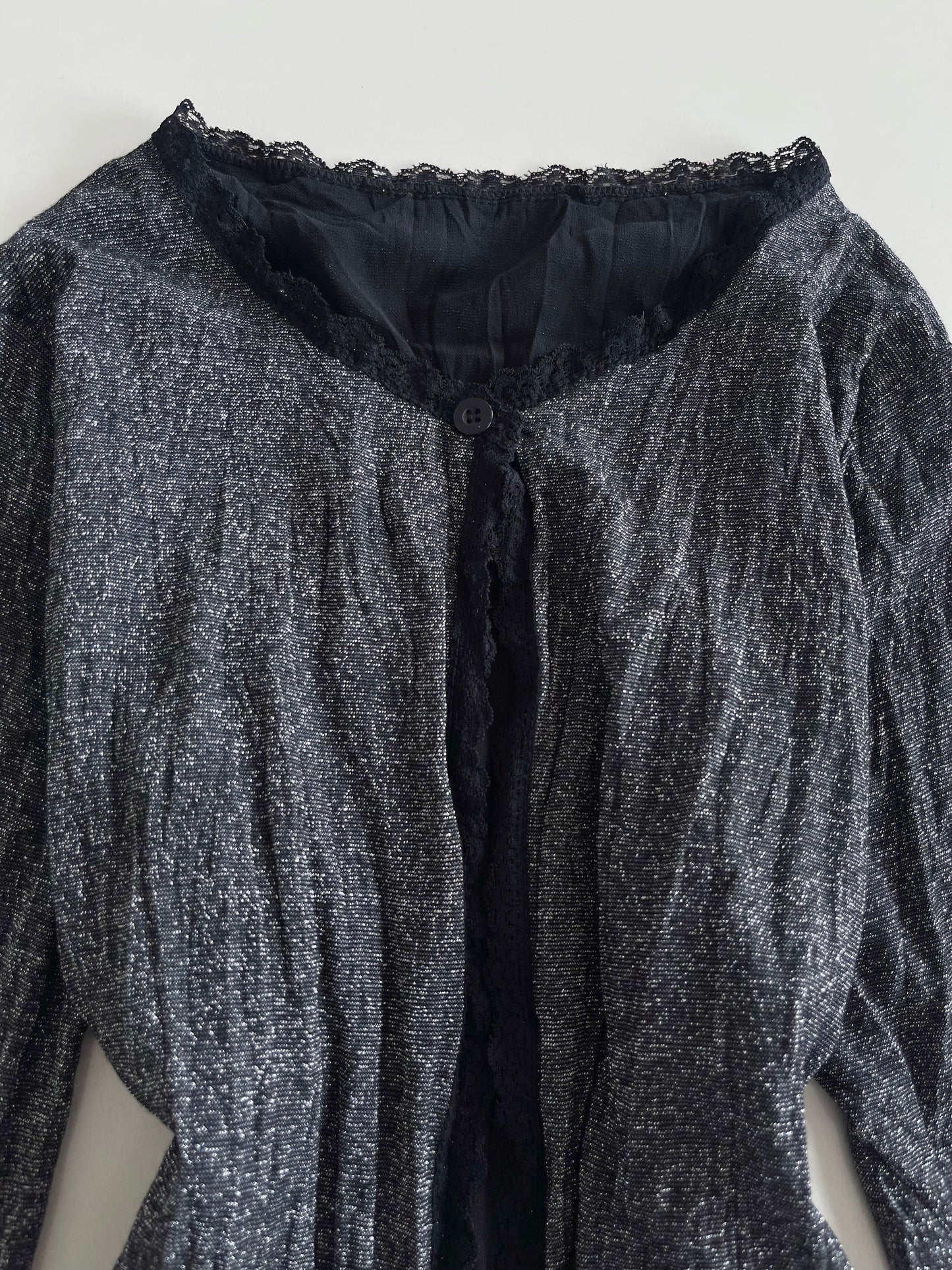 Shimmer Lace Top-Bust 32 to 34