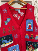 Load image into Gallery viewer, Holiday Edition Christmas Sweater Vest-Bust 46
