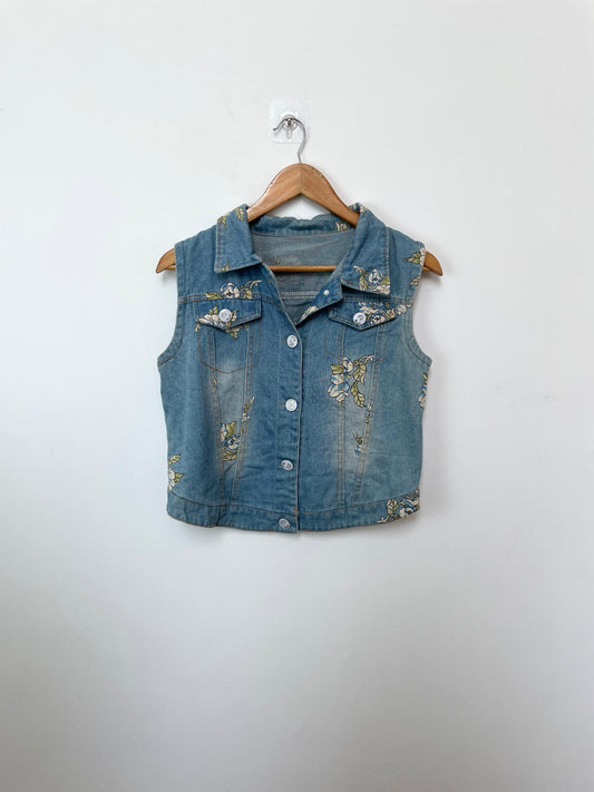 Denim Vest-Bust 36