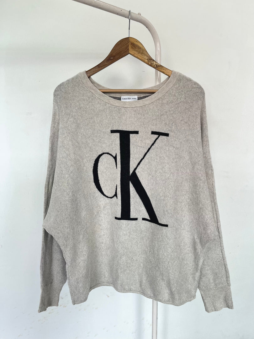 Vintage Calvin Klein Baggy Sweater-Chest 44