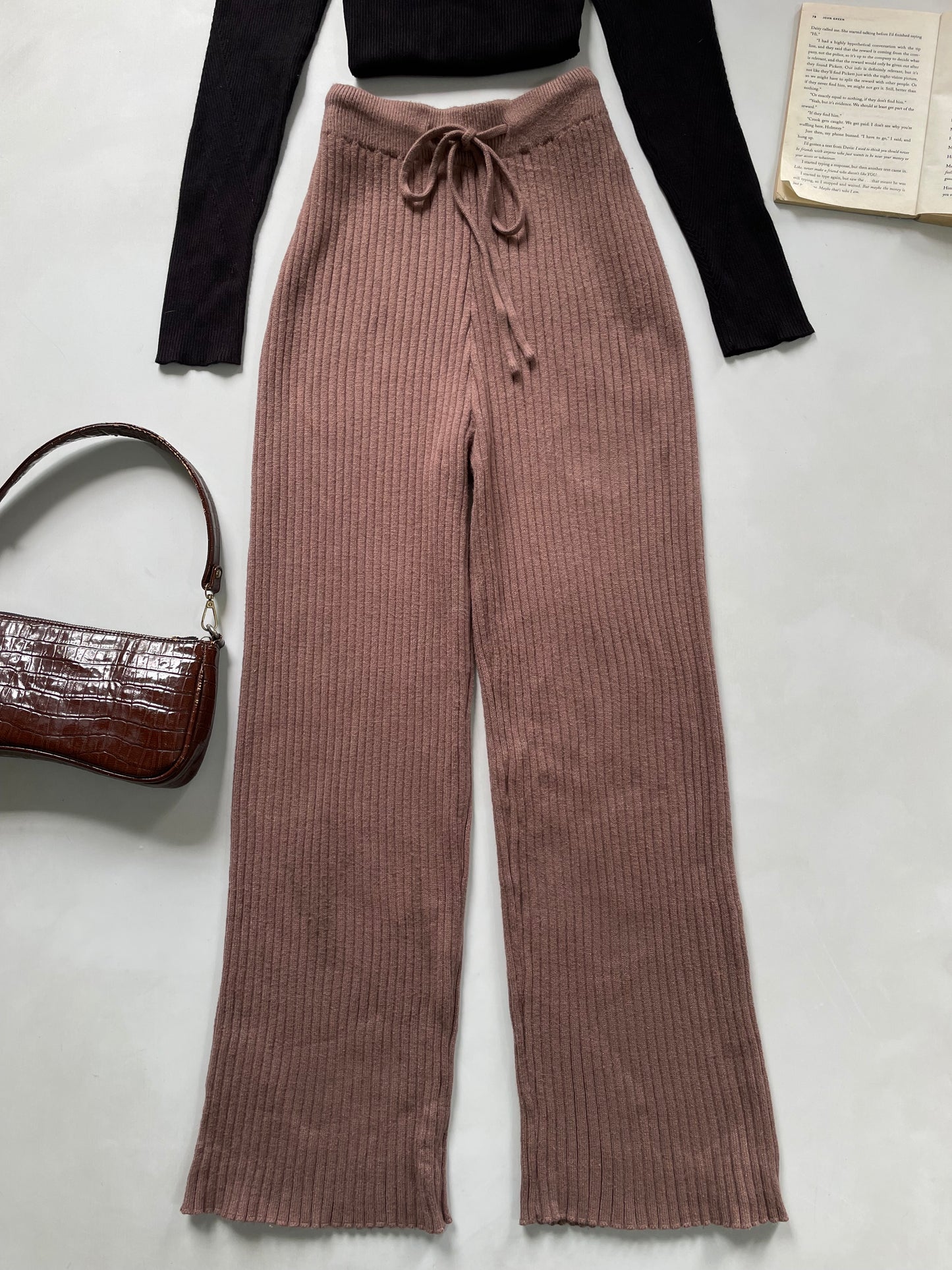 Warm Knitted Pants-Waist 28 to 32