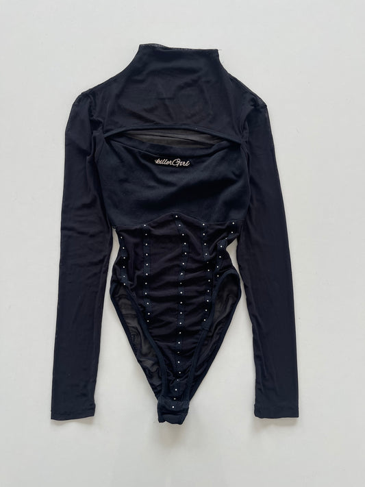 Killer Girl Sheer Bodysuit-Bust 30 to 32