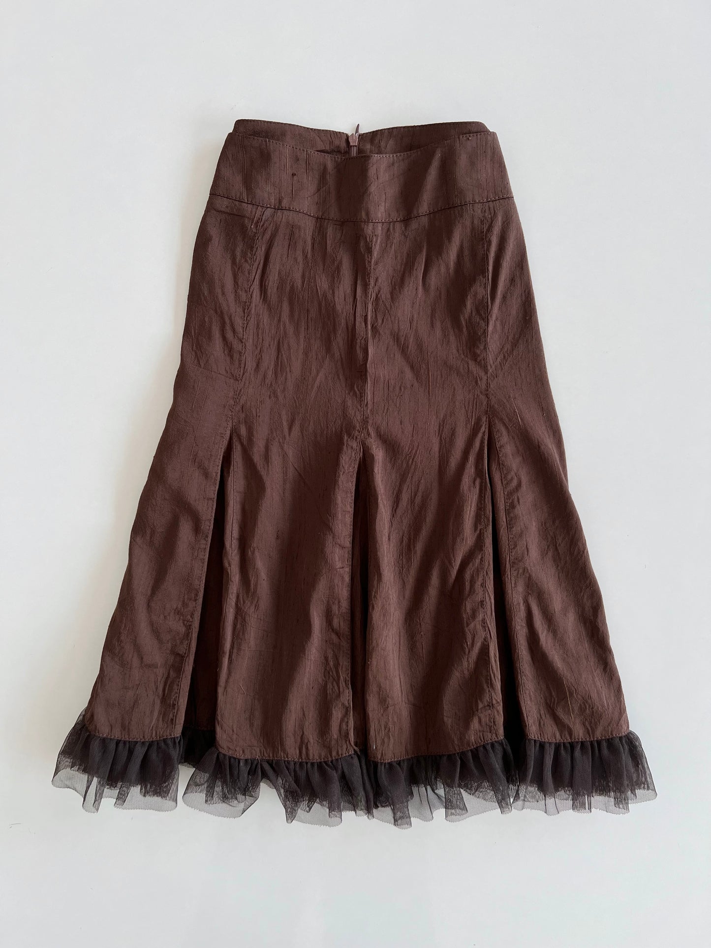 Vintage Brown Skirt-Waist 32