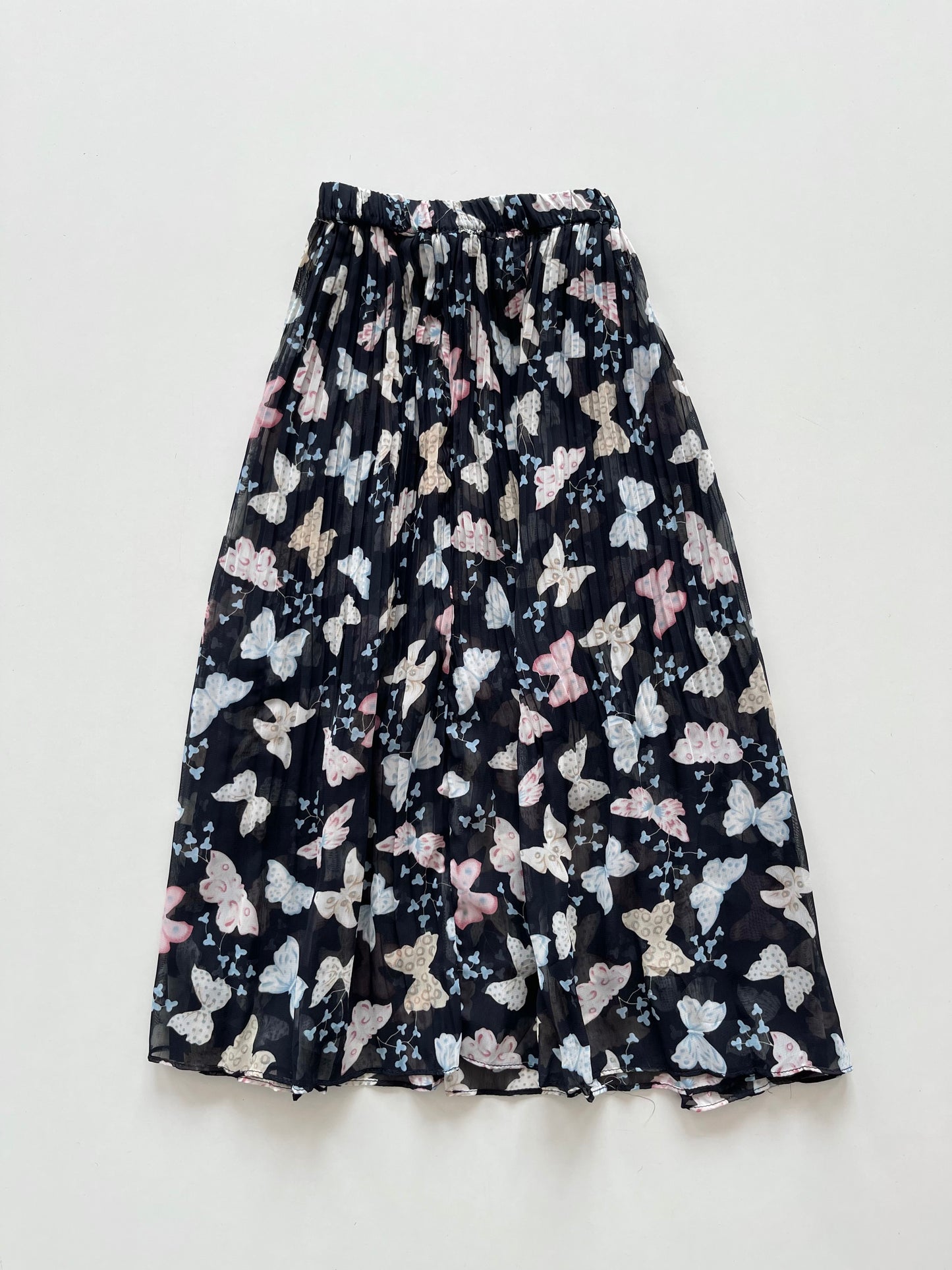 Butterfly Sheer Skirt-Waist 28 to 34