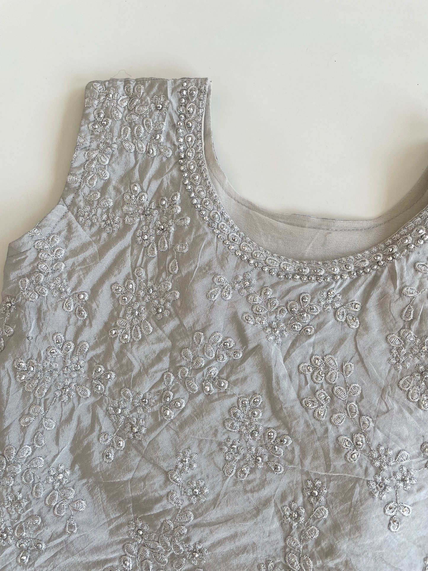 Embroidered Desi Top-Bust 32