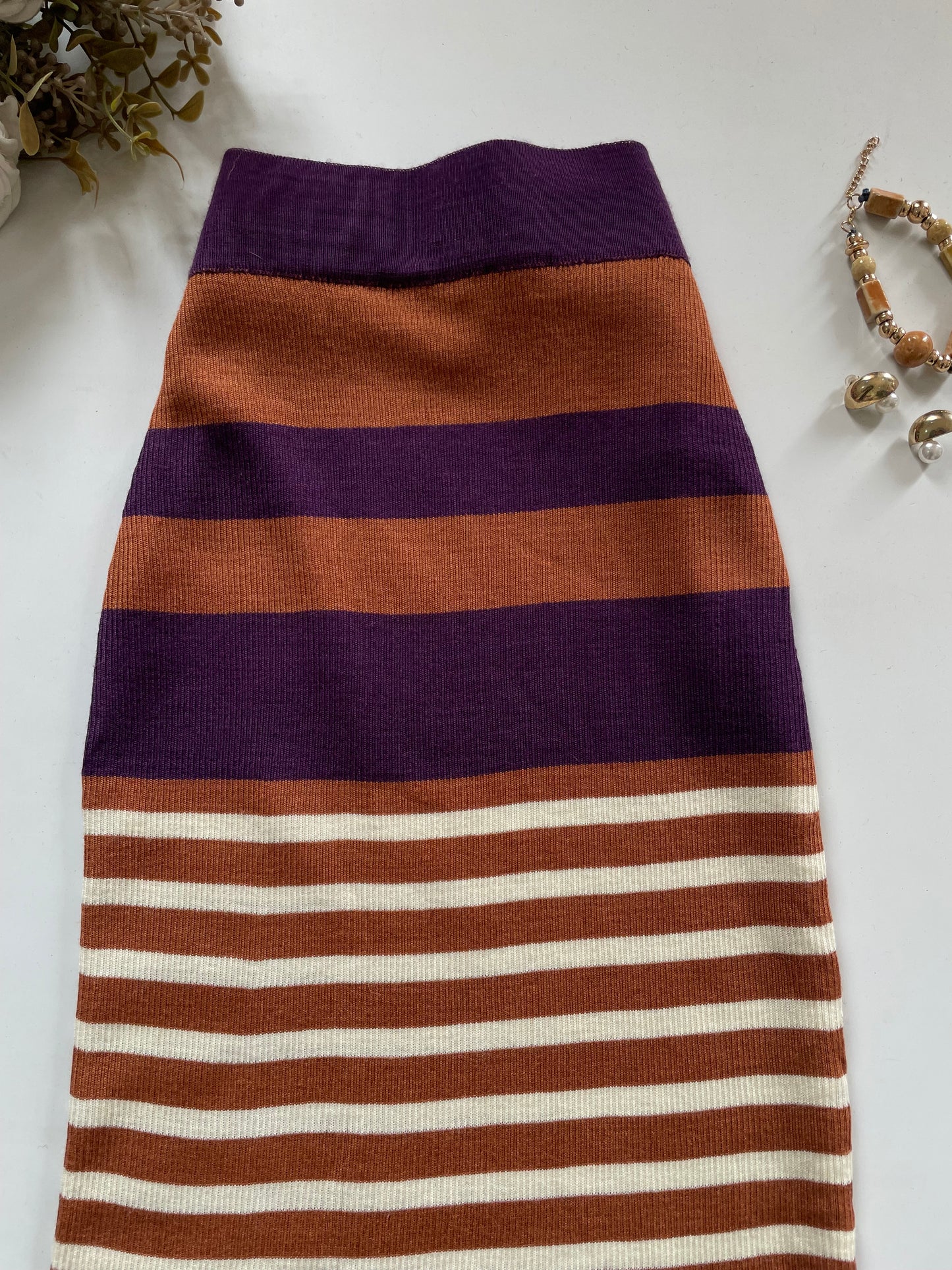 Warm Tweed Skirt-Waist 28