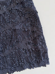 Le Chateau Embroidered Vintage Skirt-Waist 32