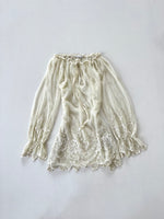 Load image into Gallery viewer, Embroidered Lace Top-Bust 38 to 40