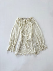 Embroidered Lace Top-Bust 38 to 40