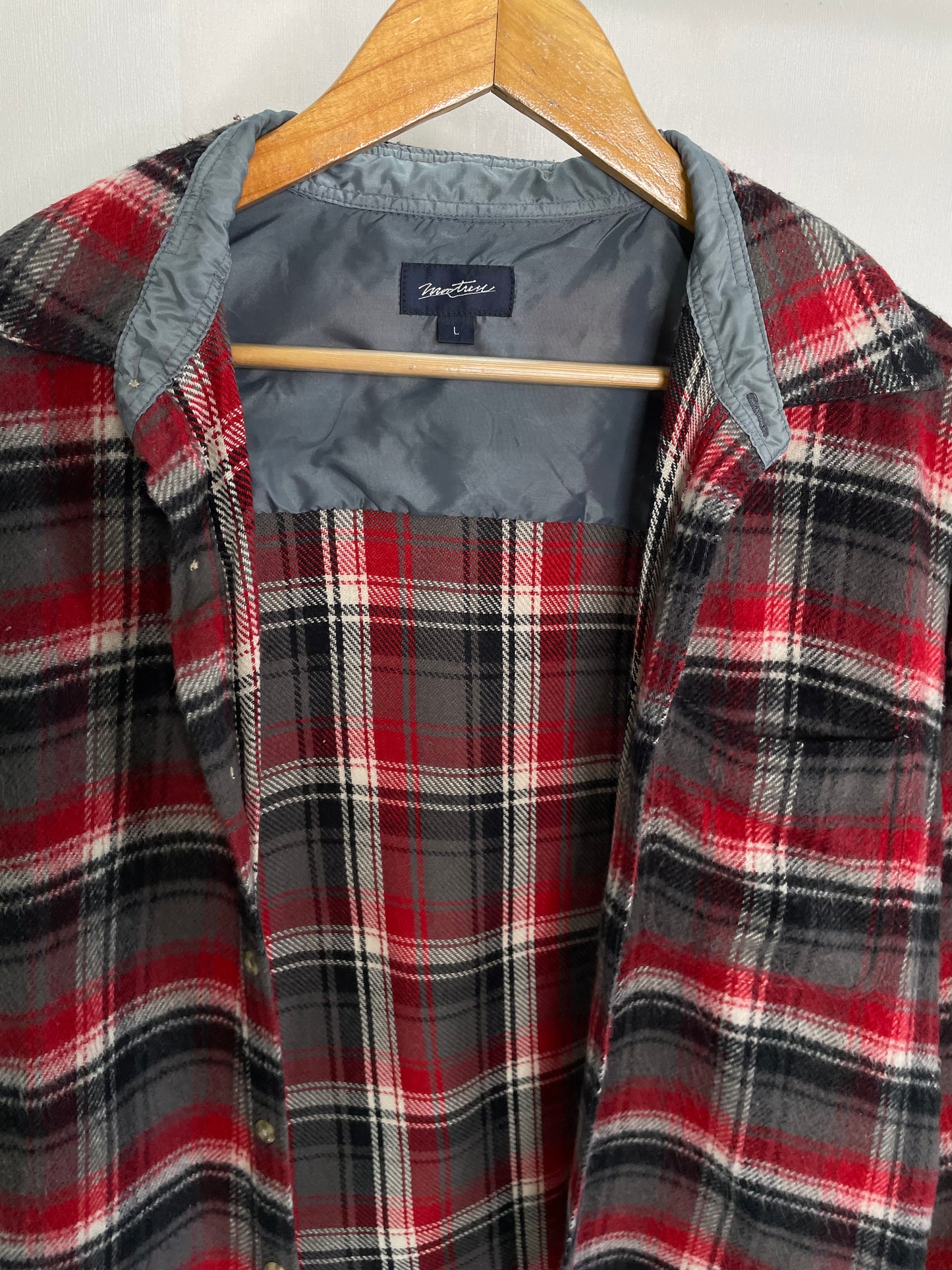 Matrix Plaid Shacket - Bust 38