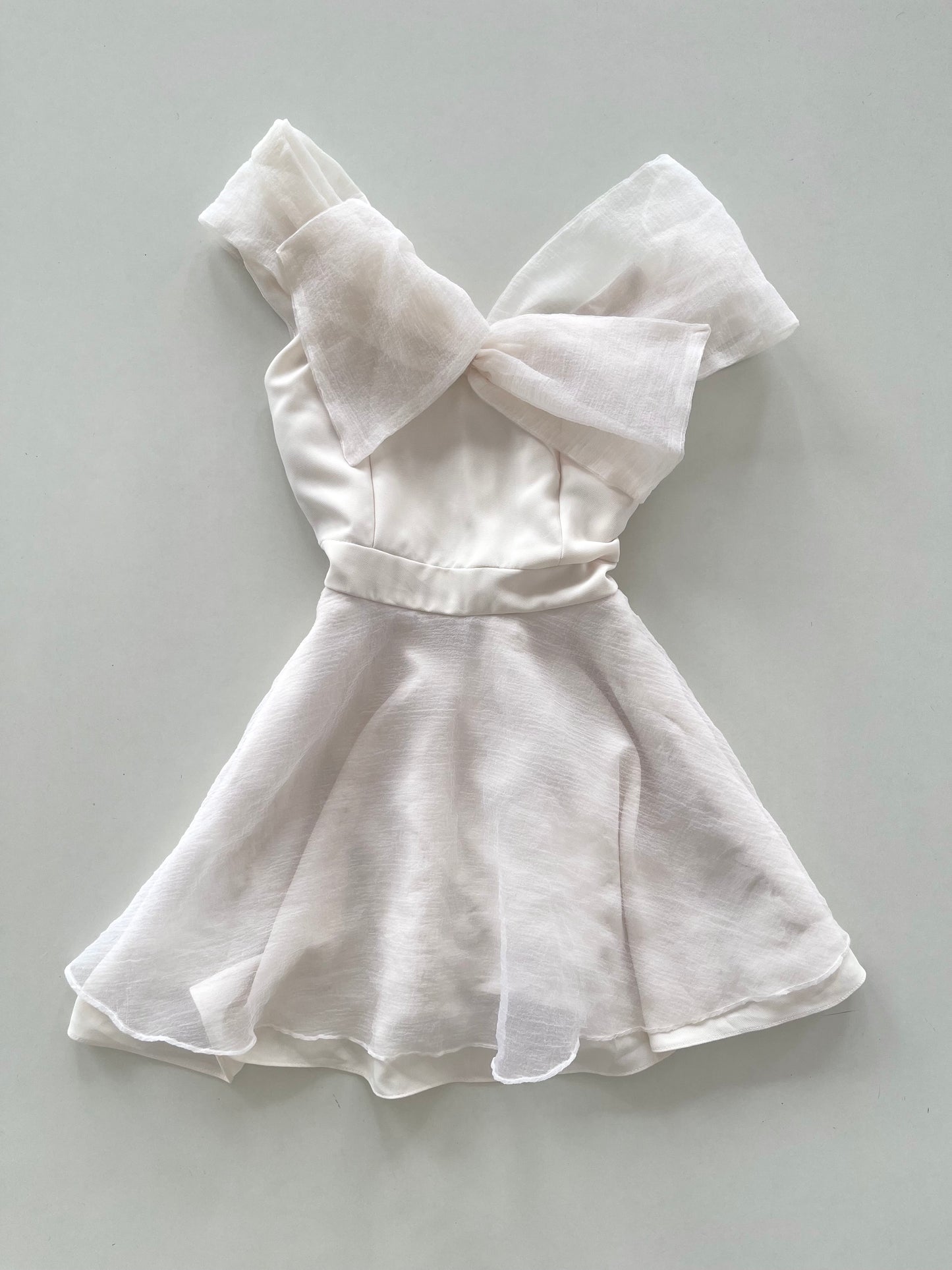 Sneep Dip Organza Dress-Bust 34