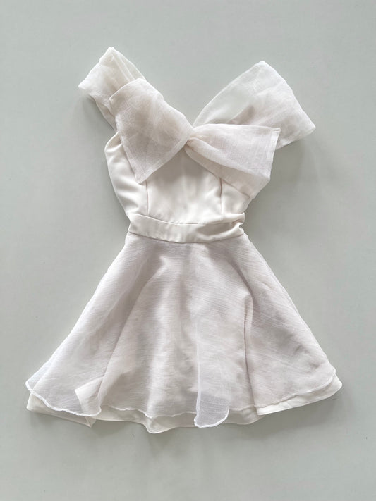 Sneep Dip Organza Dress-Bust 34