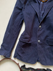 Vintage Cotton Blazer-Bust 38